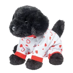 Online Douglas Toys Amore Black Lab Pj Pup With Heart Pajamas