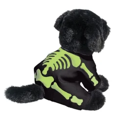 Discount Douglas Toys Black Lab With Glow Skeleton Pjs