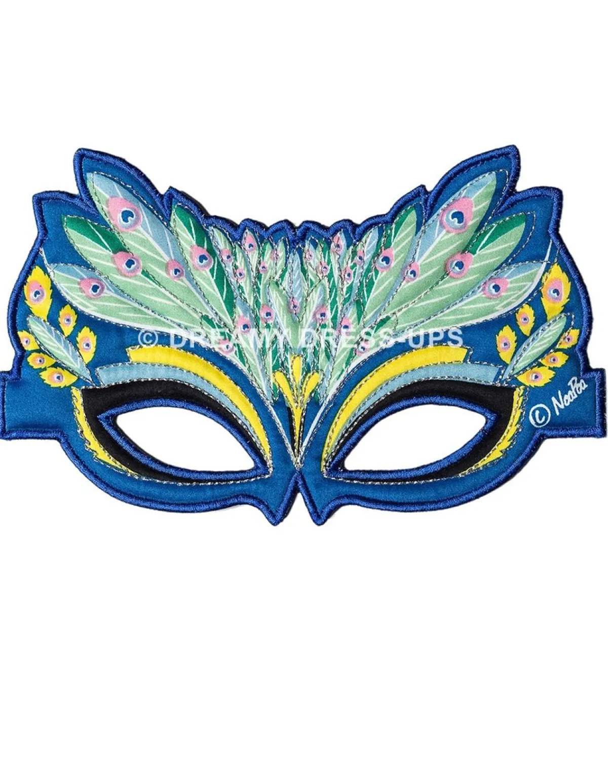 Best Douglas Toys Blue Peacock Fantasy Mask