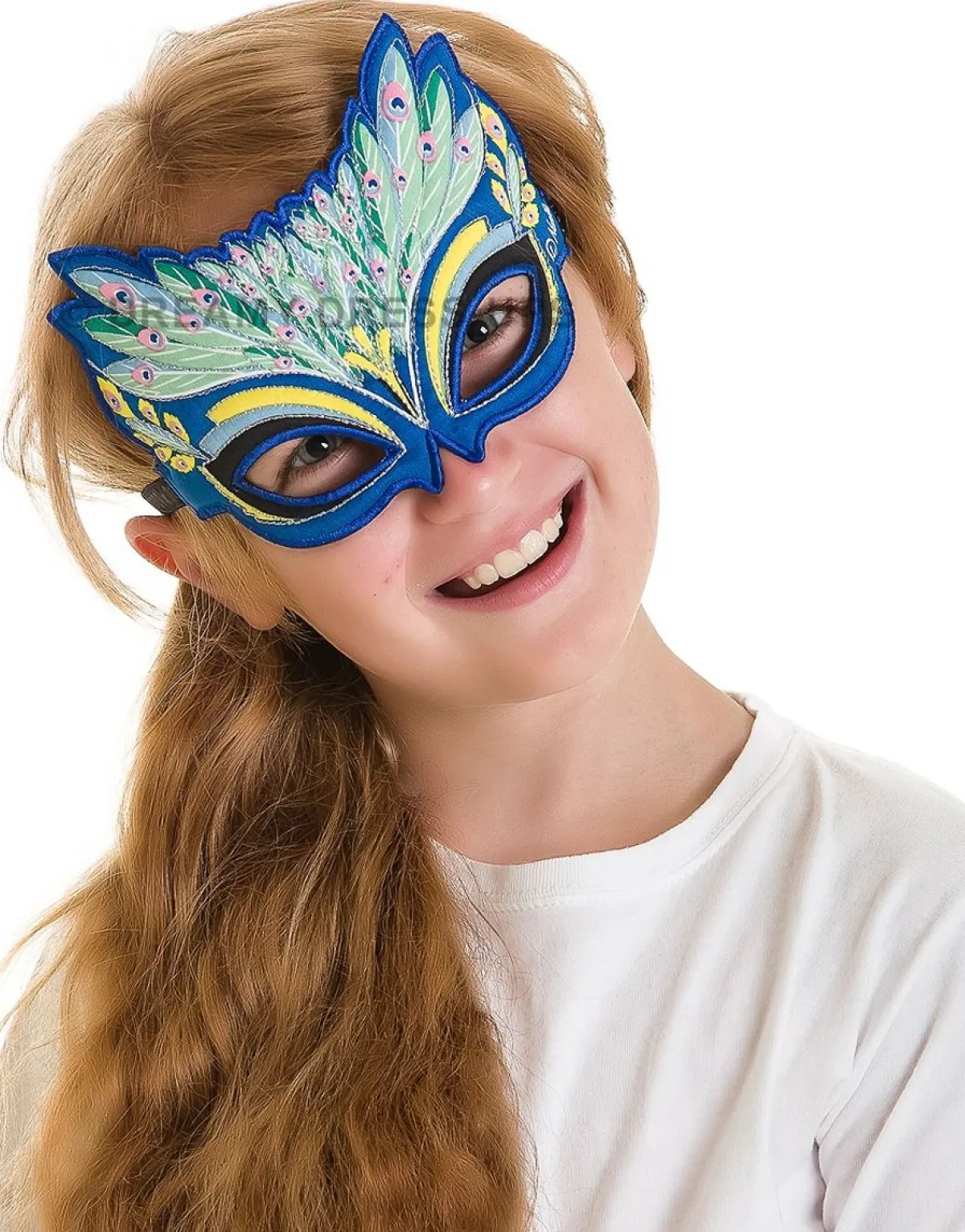 Best Douglas Toys Blue Peacock Fantasy Mask