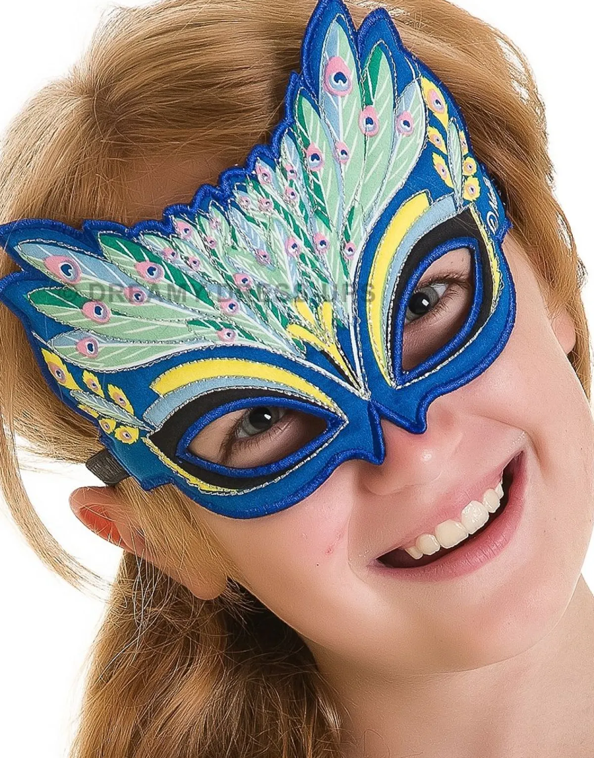 Best Douglas Toys Blue Peacock Fantasy Mask