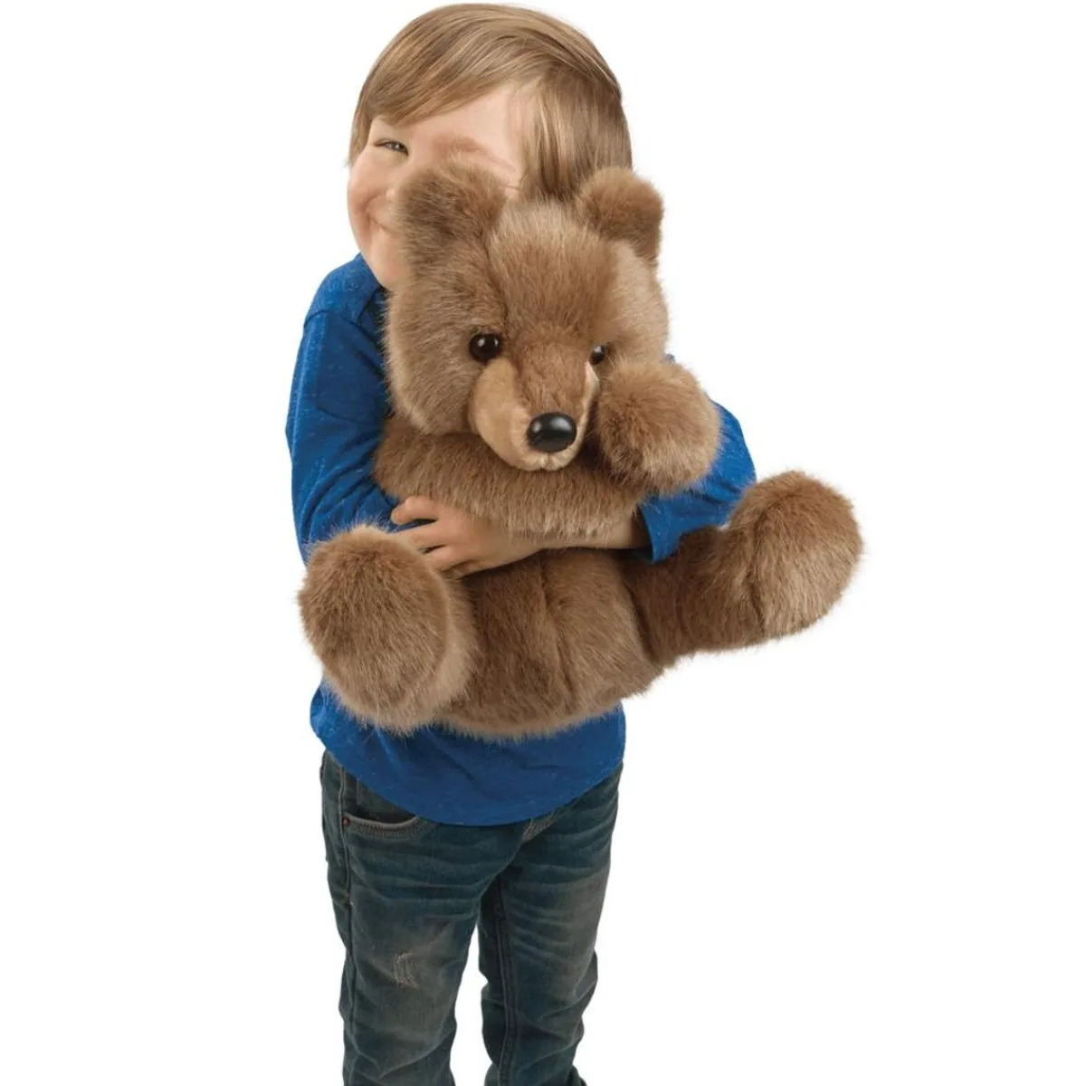 New Douglas Toys Lincoln Dlux Brown Bear