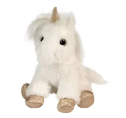 Fashion Douglas Toys Mini Elodie Soft White Unicorn