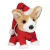 Outlet Douglas Toys Mini Soft Corgi In Santa Suit
