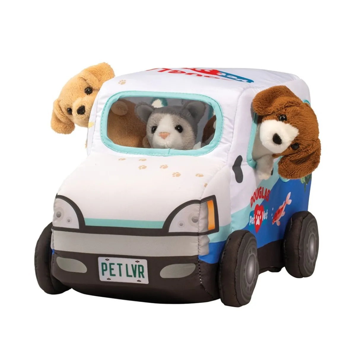 Hot Douglas Toys Mobile Pet Vet Play Set