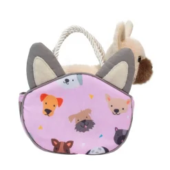 New Douglas Toys Puppy Pawty Sassy Sak With French Bulldog