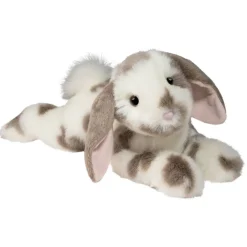 Hot Douglas Toys Ramsey Dlux Gray Spotted Bunny
