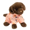 Sale Douglas Toys Soft Chocolate Lab Pj Pup With Pumpkin Pajamas
