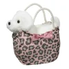 Best Douglas Toys Sweet Leopard Sassy Sak With White Dog