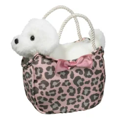 Best Douglas Toys Sweet Leopard Sassy Sak With White Dog