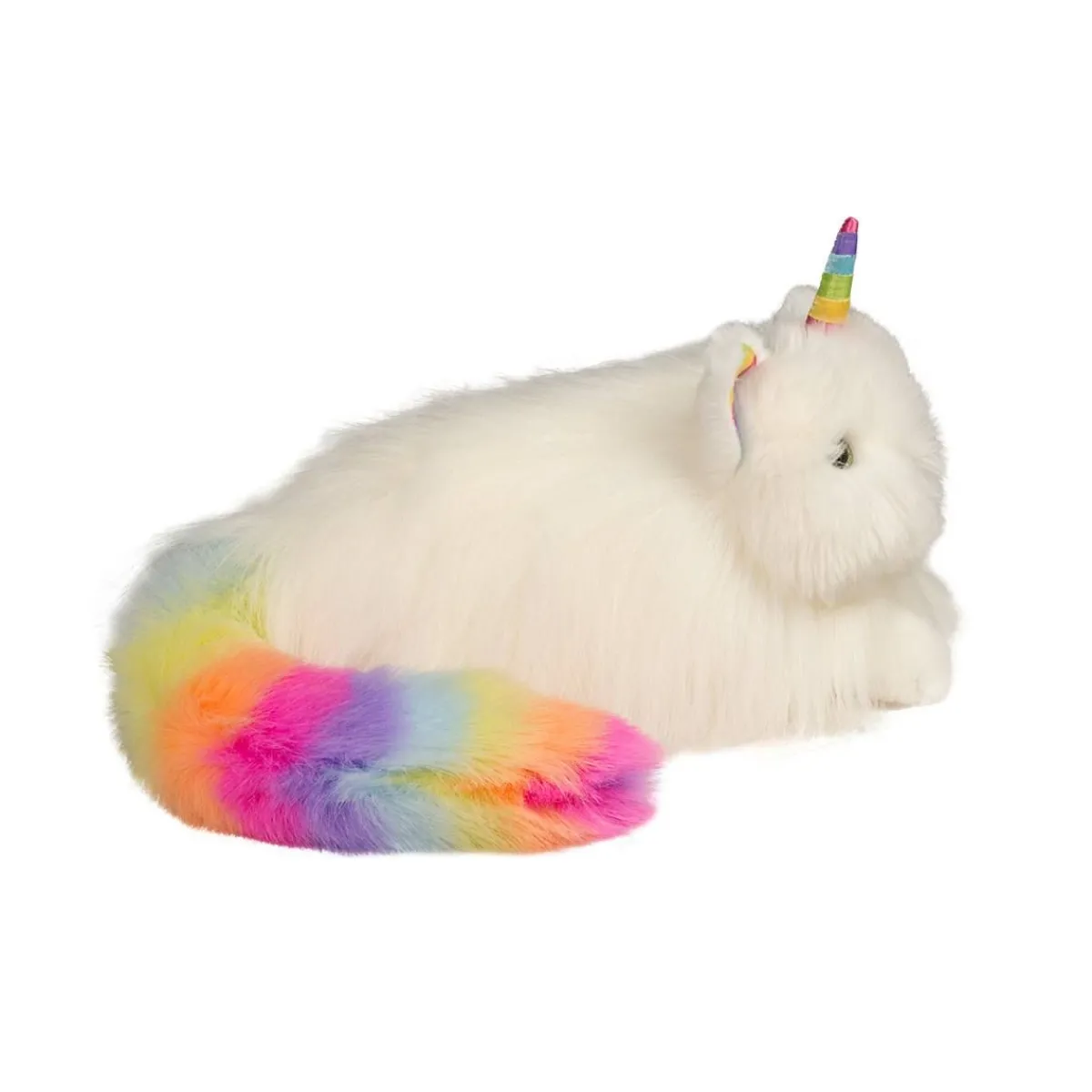 Discount Douglas Toys Ziggy Rainbow Caticorn Fur Fuzzle