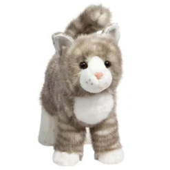 Discount Douglas Toys Zipper Gray Tabby Cat